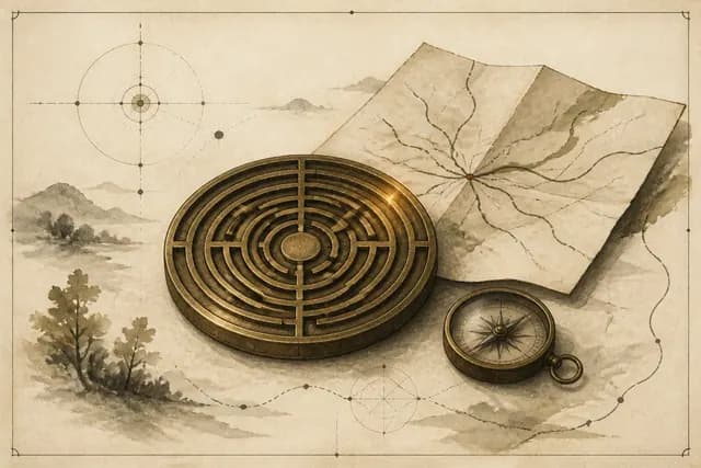 마키아벨리즘 구성개념을 상징하는 삽화